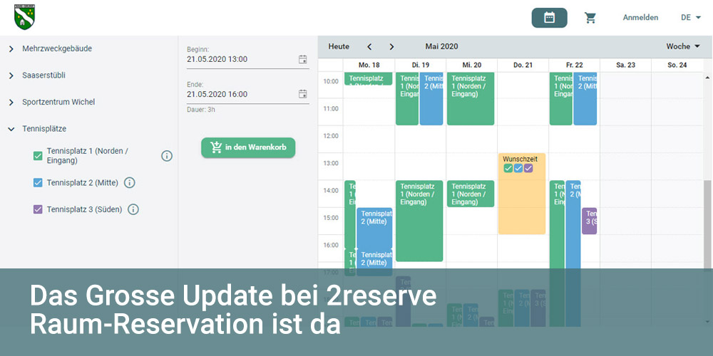 Grosses Update bei 2reserve