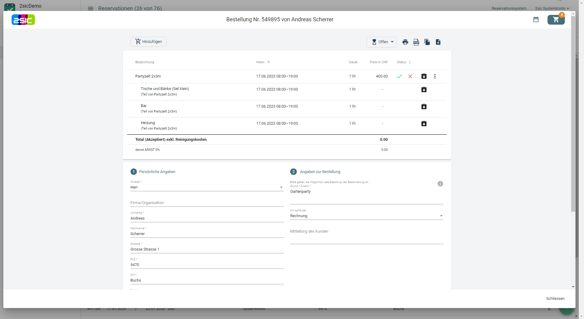 Uneingeschränkte Kontrolle