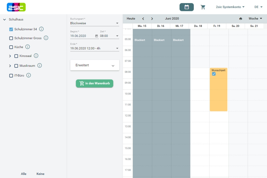 Online Räume vermieten, einfach und zeitsparend